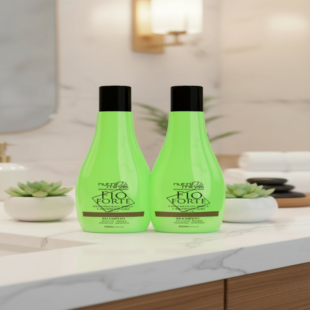Kit  Shampoo, Condicionador 300ml Nutriminas