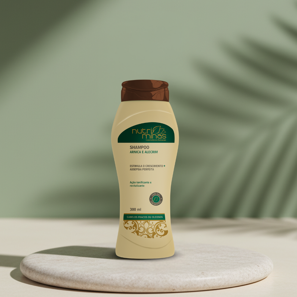 Shampoo Arnica e Alecrim Nutriminas - 300ml