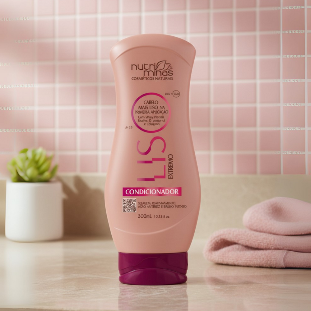 Condicionador Liso Extremo Nutriminas - 300ml