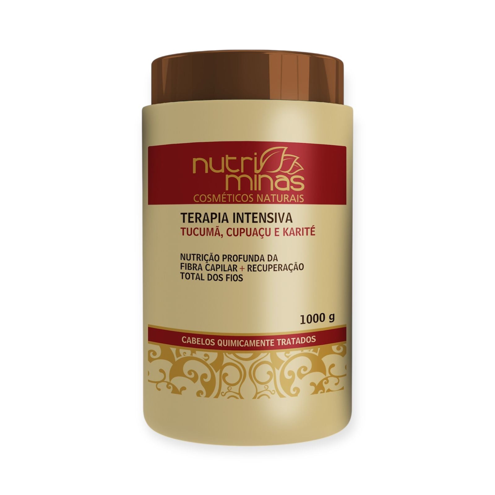 Terapia Intensiva Tucumã, Cupuaçu & Karité 1000gr - Hidratação Profunda