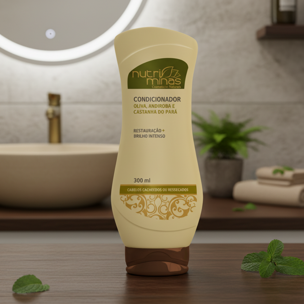 Condicionador Oliva, Andiroba e Castanha do Pará Nutriminas - 300ml