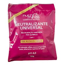 Neutralizante Universal 3 em 1 em Sachê (100g) - Shambelle Cosméticos