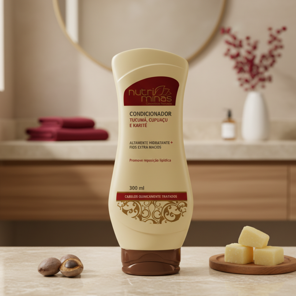Condicionador Tucumã, Cupuaçu e Karité Nutriminas - 300ml