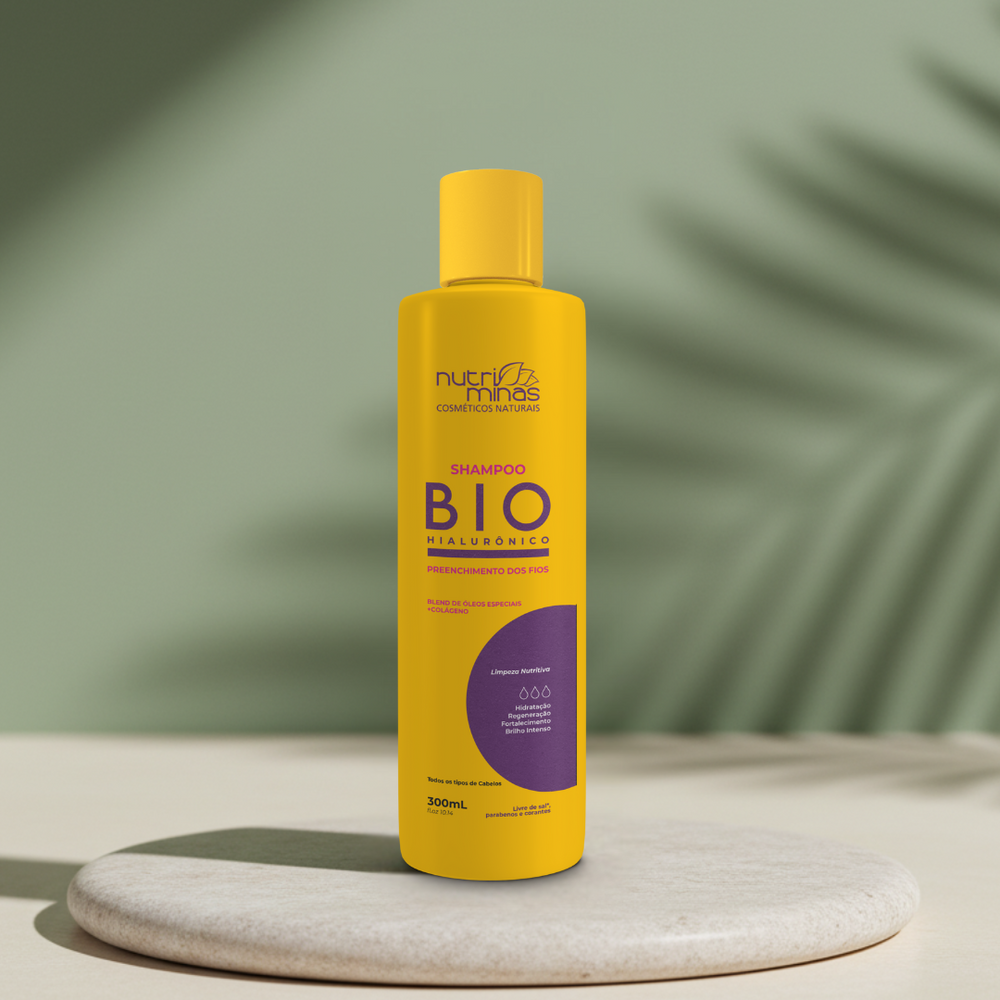 Shampoo Bio Hialurônico Nutriminas - 300ml