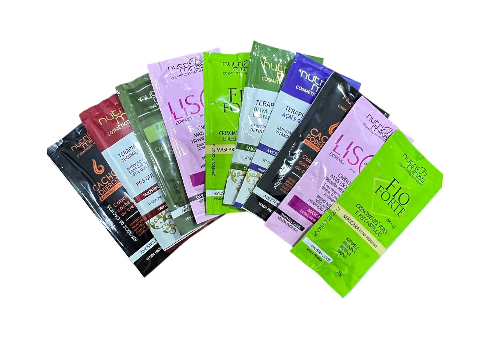KIT 10 SACHES DIVERSOS NUTRIMINAS
