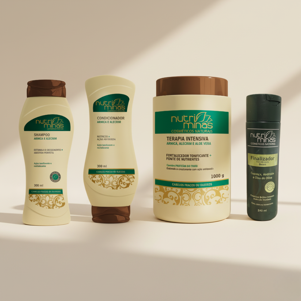 Kit Arnica Com Terapia de Nutriminas - 1kg