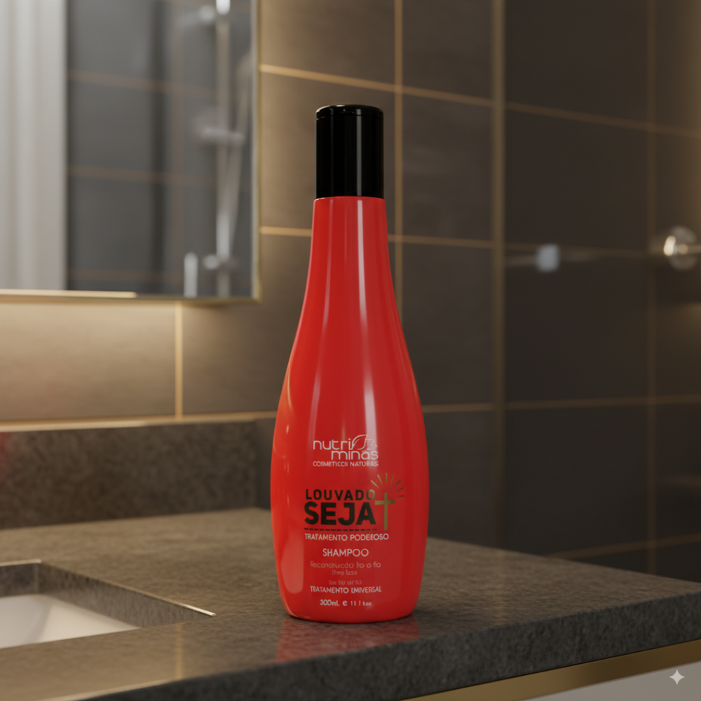 Shampoo Louvado Seja Nutriminas - 300ml