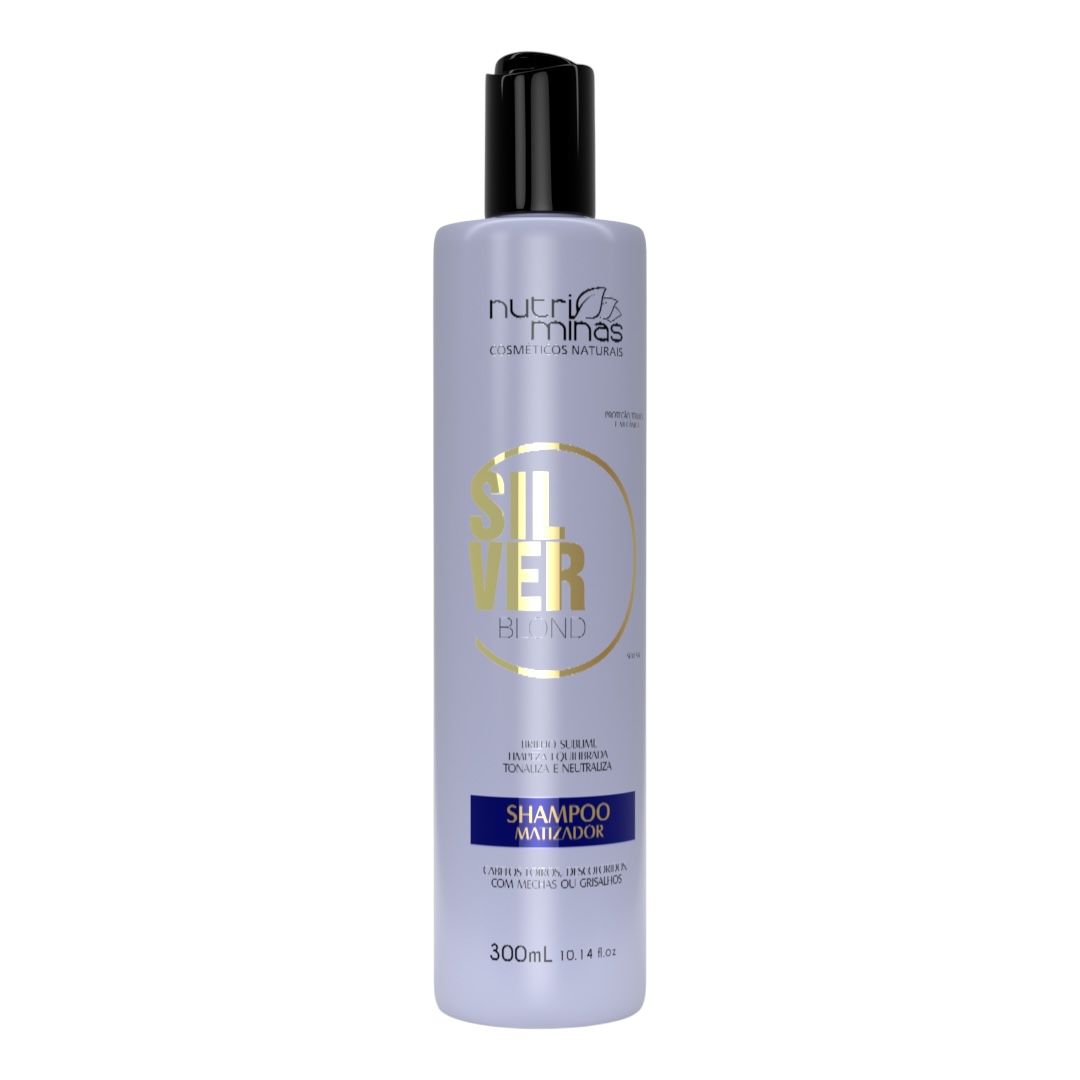 Shampoo Silver Blond Nutriminas - 300ml