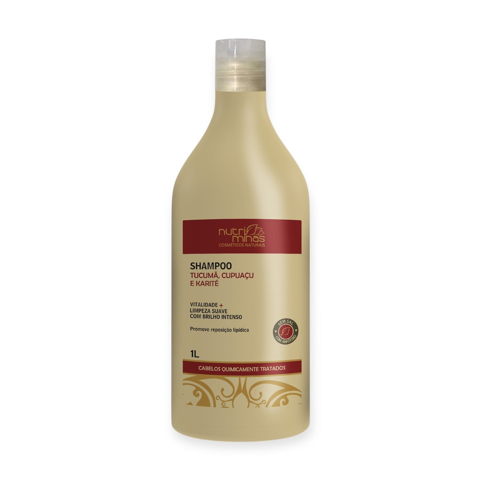 Shampoo Tucumã, Cupuaçu e Karité Nutriminas - 1L