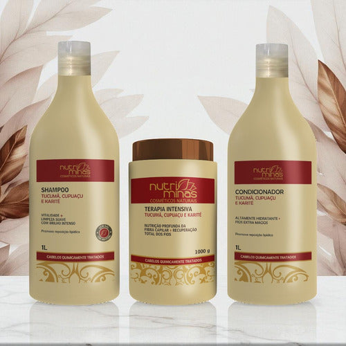 Kit Tucumã, Cupuaçu e Karité Completo 1kg | Nutriminas