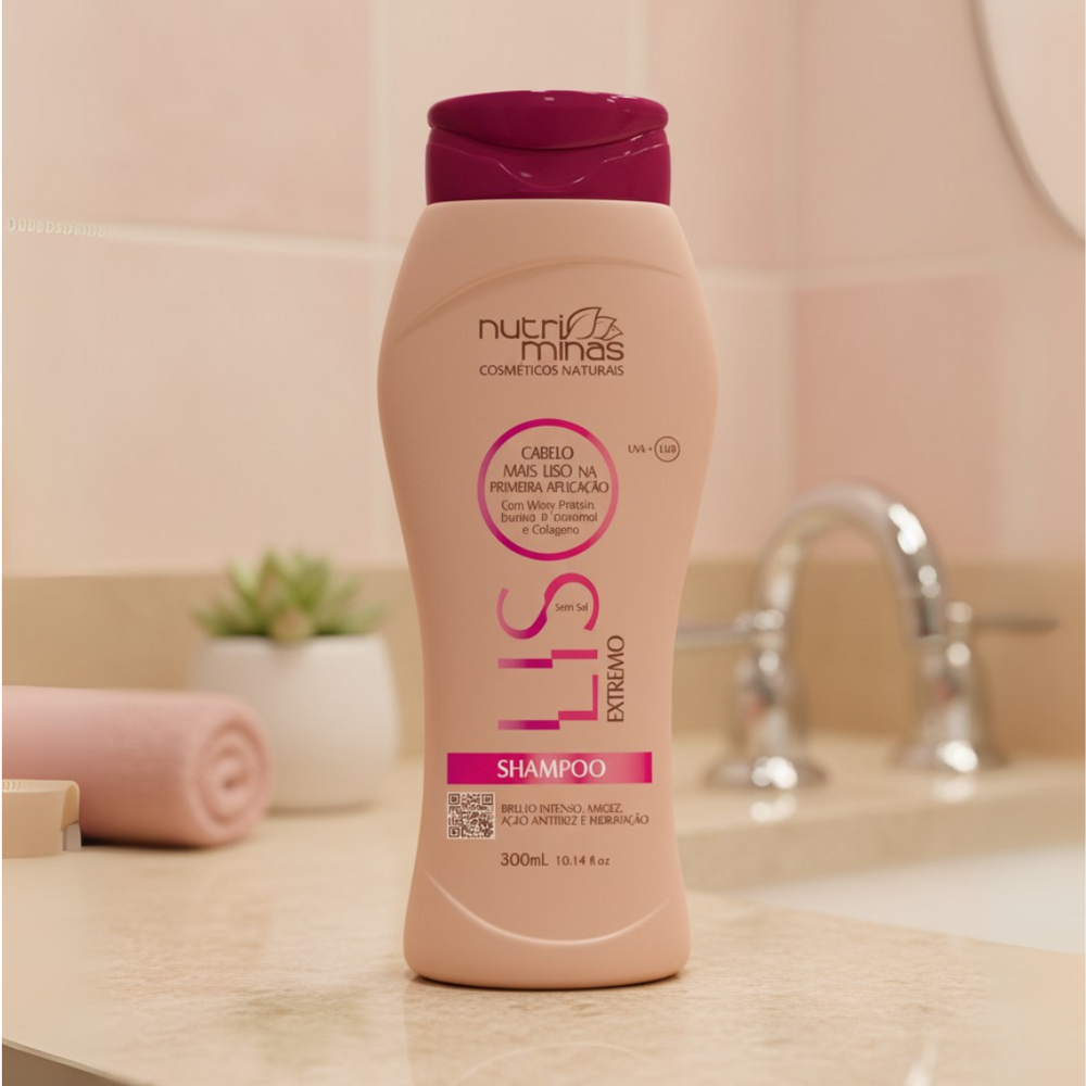 Shampoo Liso Extremo Nutriminas - 300ml