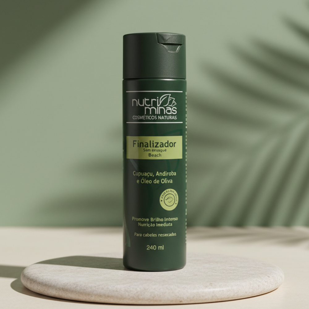 Finalizador Cupuaçu Beach Sem Enxague Filtro Solar 240ml