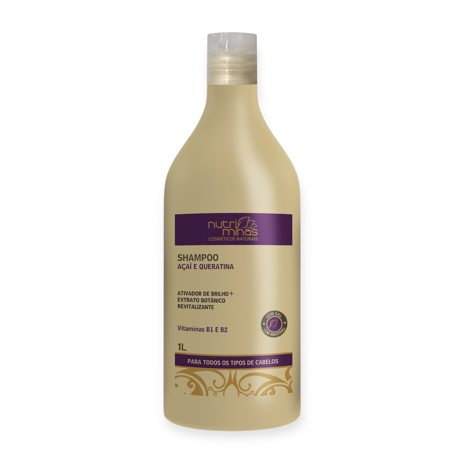 Shampoo Açaí e Queratina - 1L