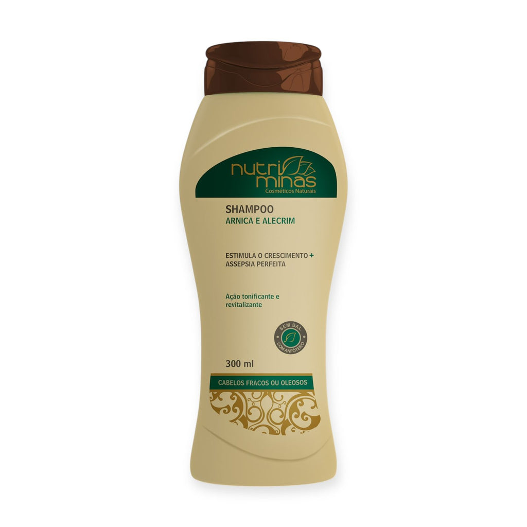 Shampoo Arnica e Alecrim Nutriminas - 300ml