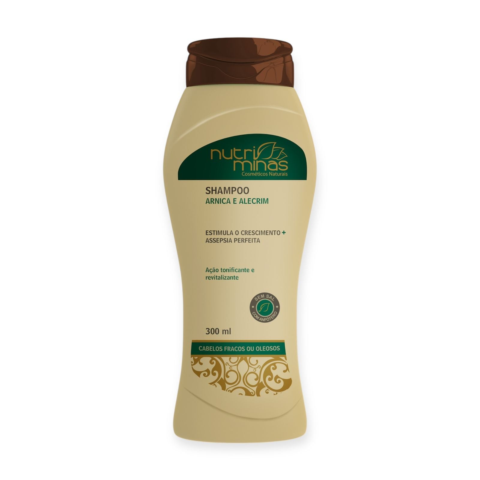 Shampoo Arnica e Alecrim Nutriminas - 300ml