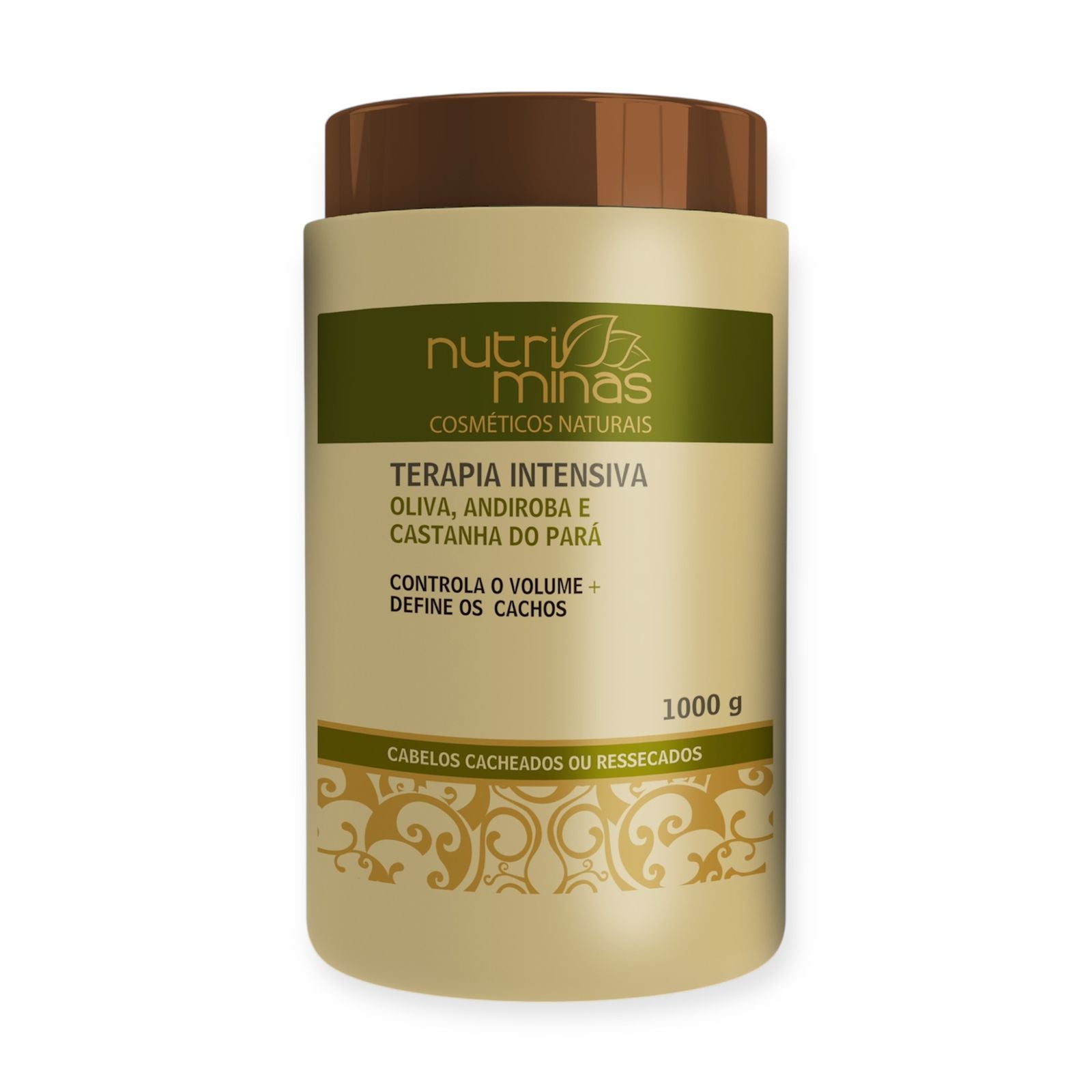 Máscara Oliva, Andiroba e Castanha do Pará Nutriminas - 1000g