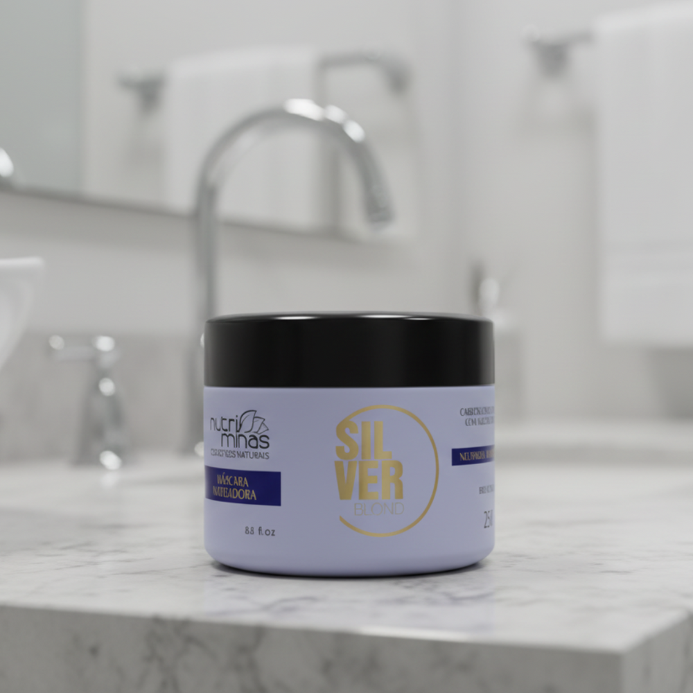 Nutrição Power Máscara Silver 250ml